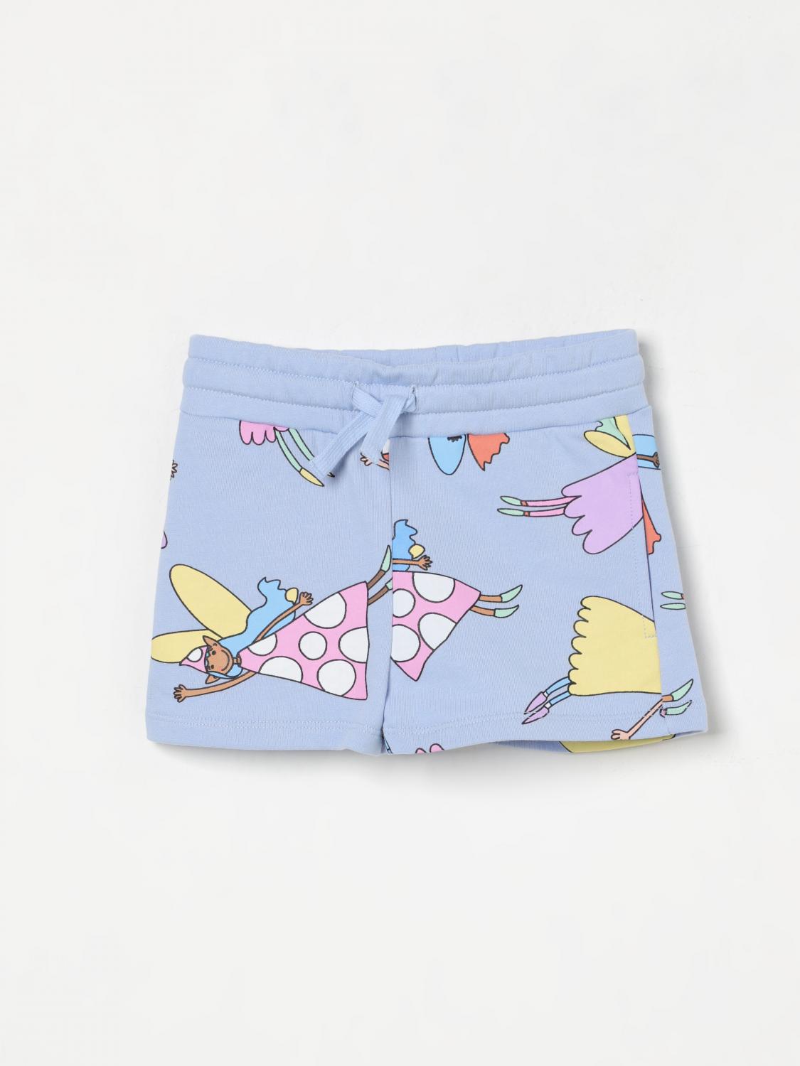 STELLA MCCARTNEY KIDS Shorts Kids color Multicolor　STELLA MCCARTNEY KIDS ショーツ キッズカラー マルチカラー STELLA