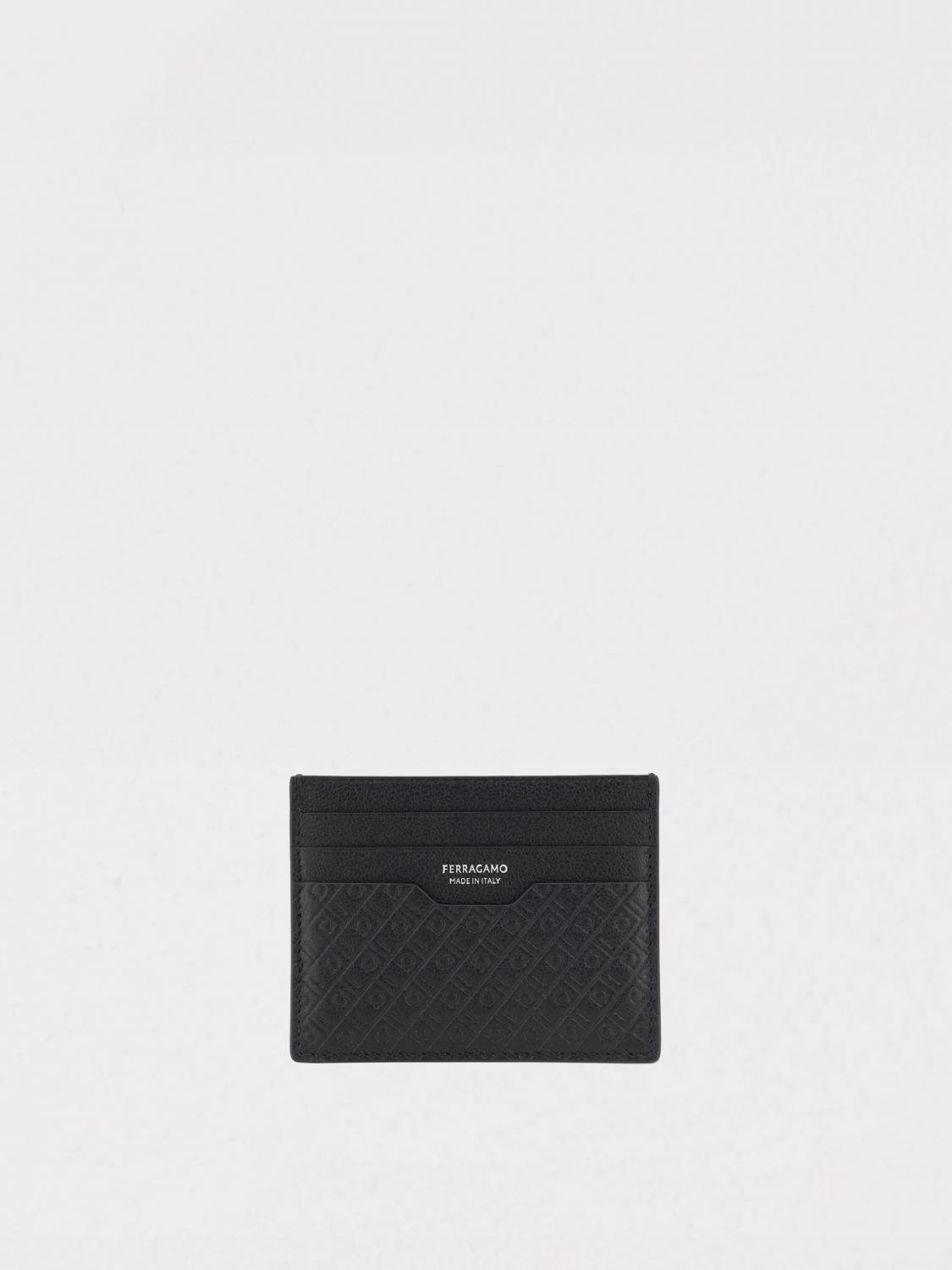 FERRAGAMO Portemonnaie Herren Farbe Schwarz