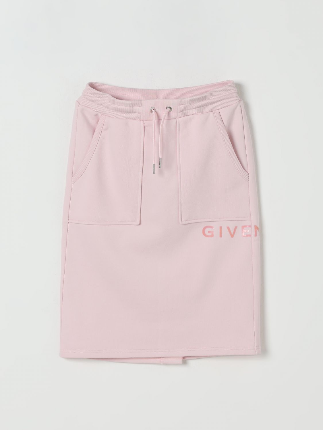 Givenchy Logo-print Skirt In Pink