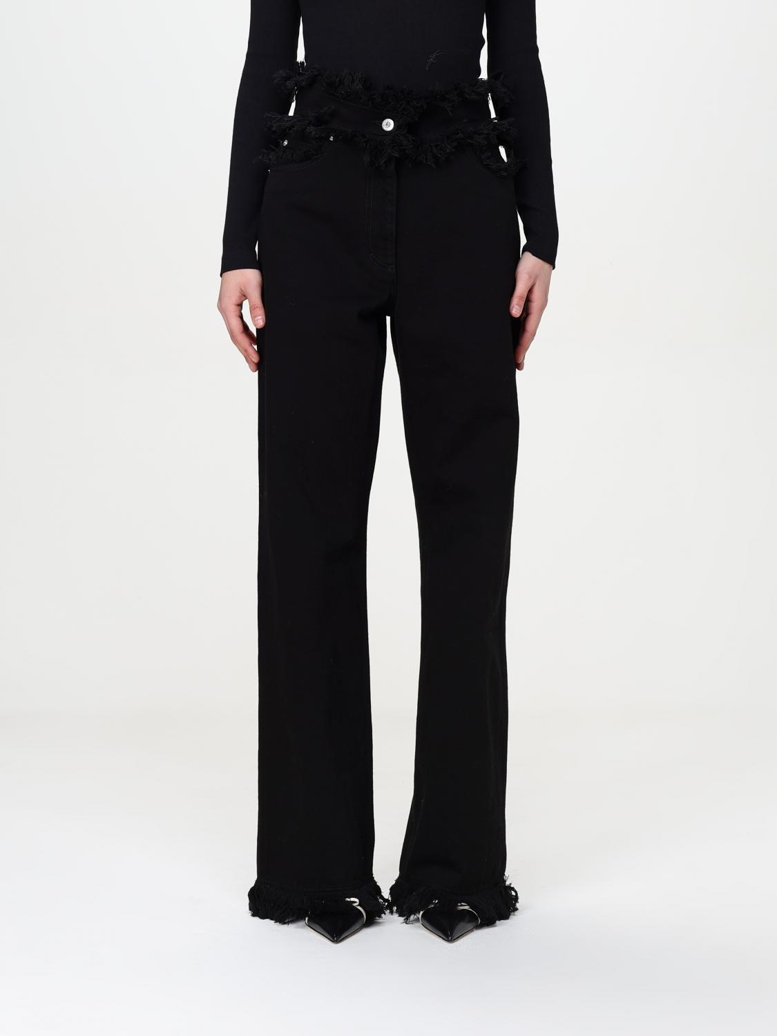 Ferragamo Jeans  Woman Color Black In Black