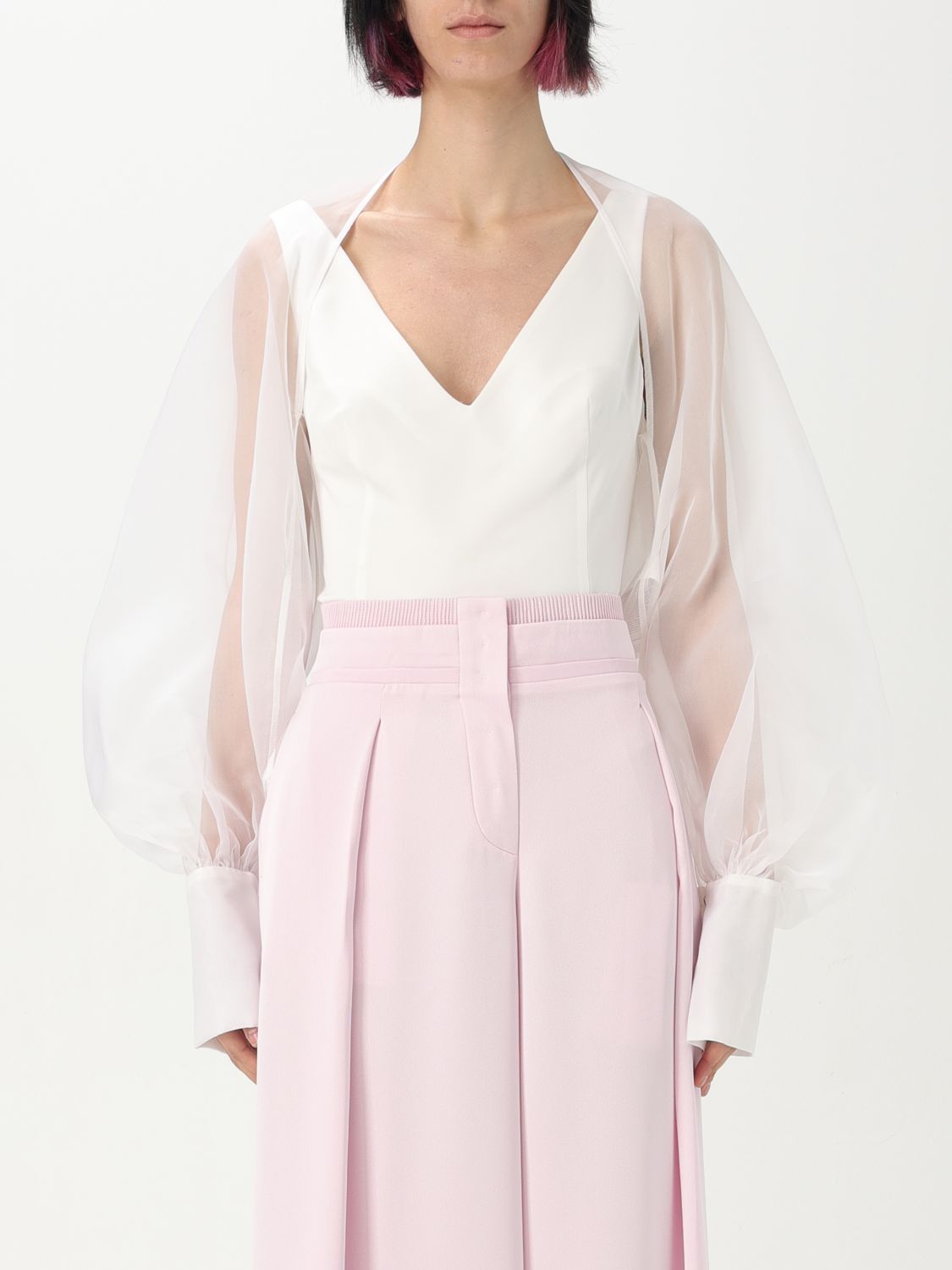 GENNY JACKET GENNY WOMAN COLOR WHITE G75747001