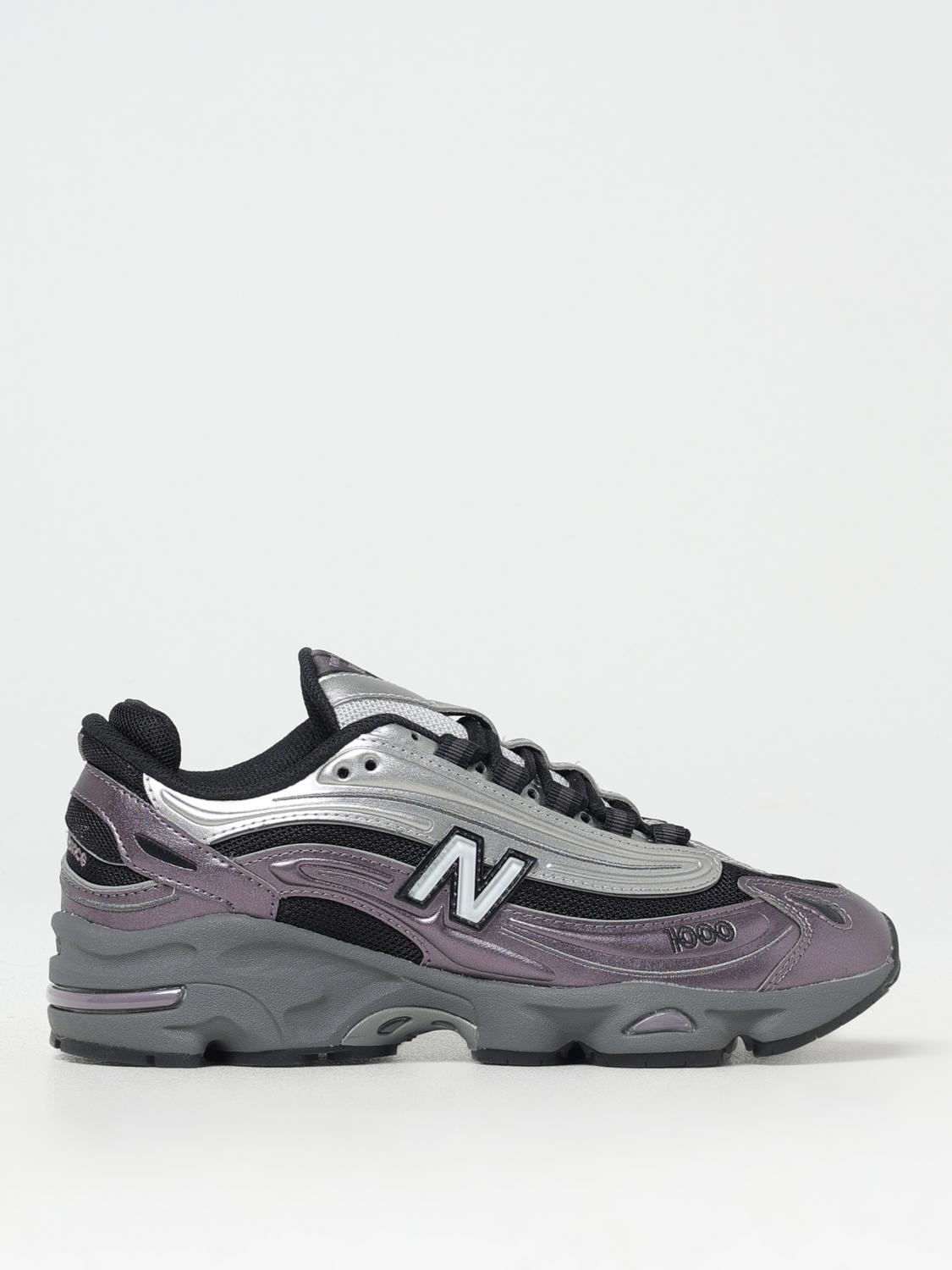 New Balance 1000 Sneakers Dark Ice Wine / Silver Metallic In Multi