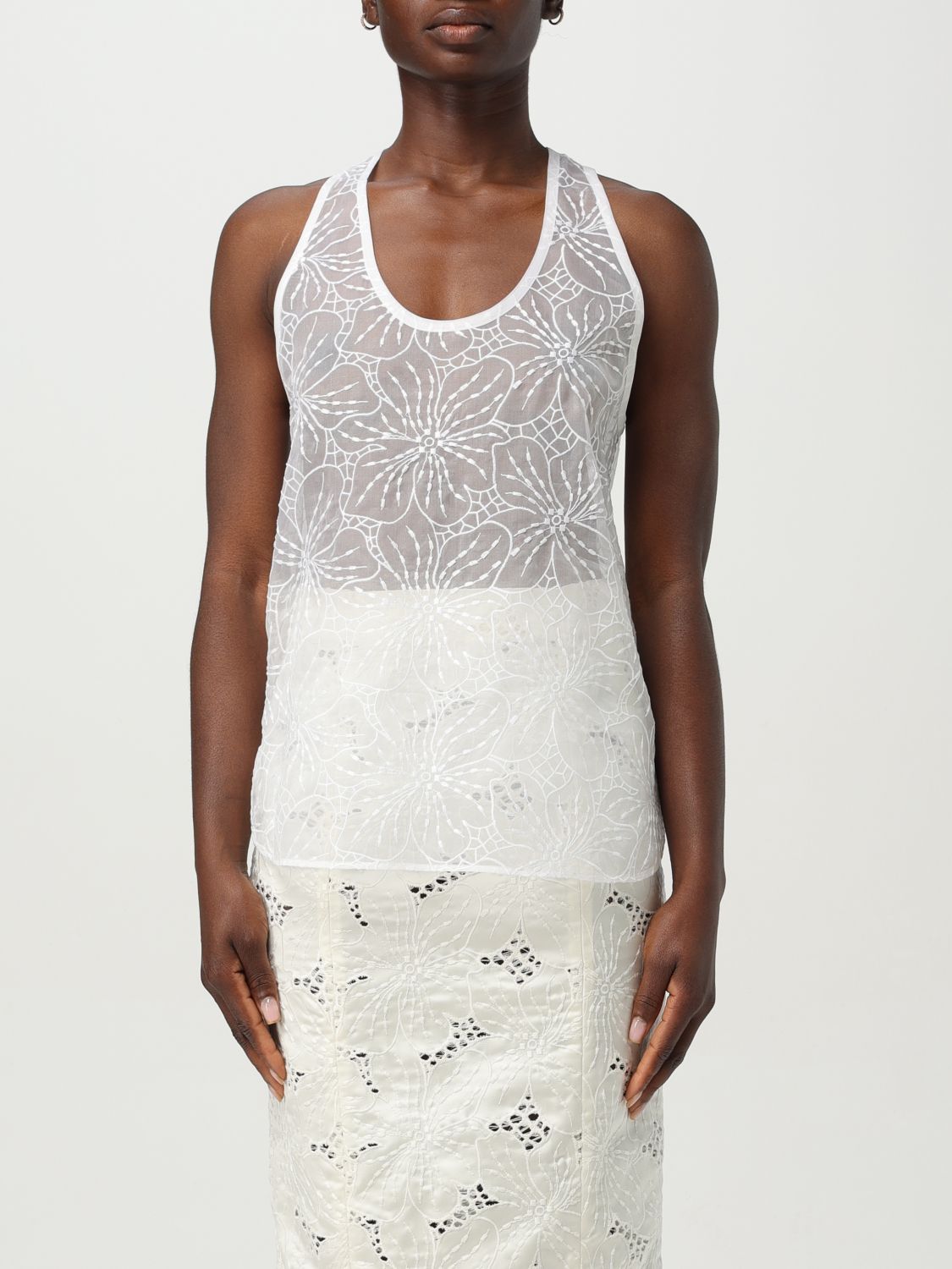 GENNY TOP GENNY WOMAN COLOR WHITE G75869001