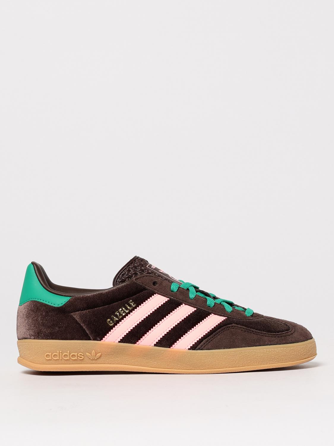 Shop Adidas Originals Sneakers Woman Color Brown