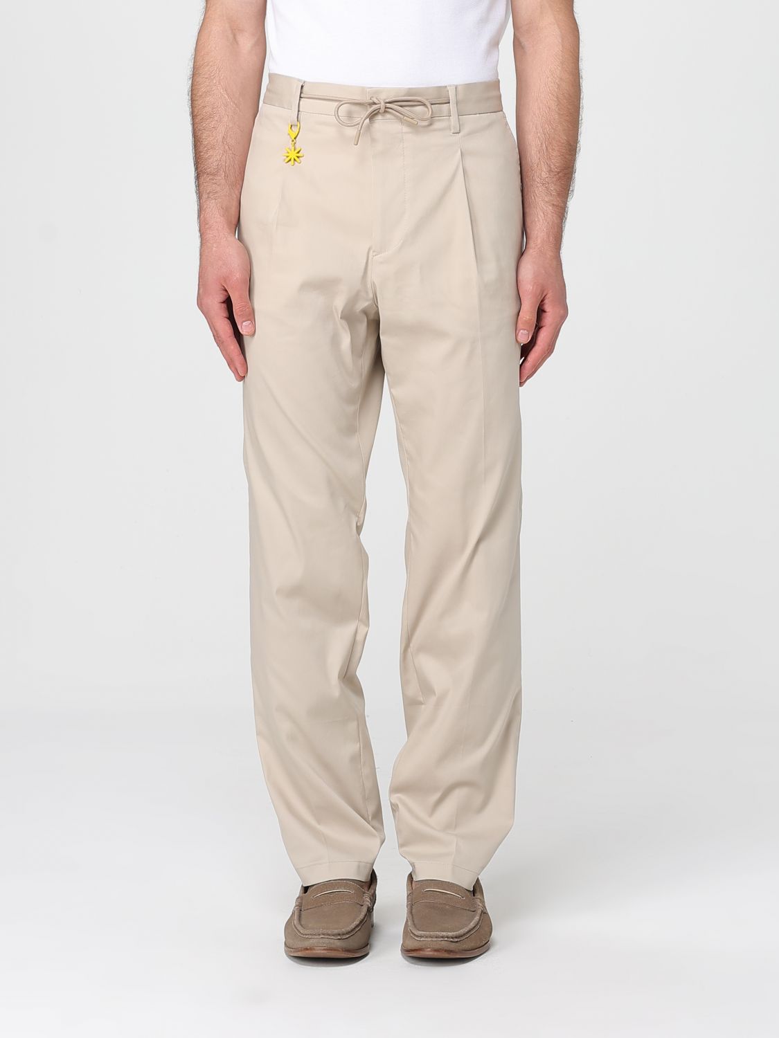 Manuel Ritz Pleat-detailed Drawstring Trousers