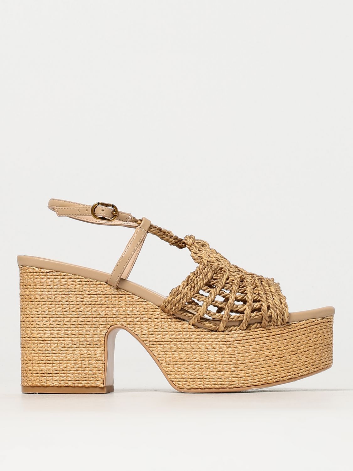 Twinset Flat Sandals  Woman Color Natural