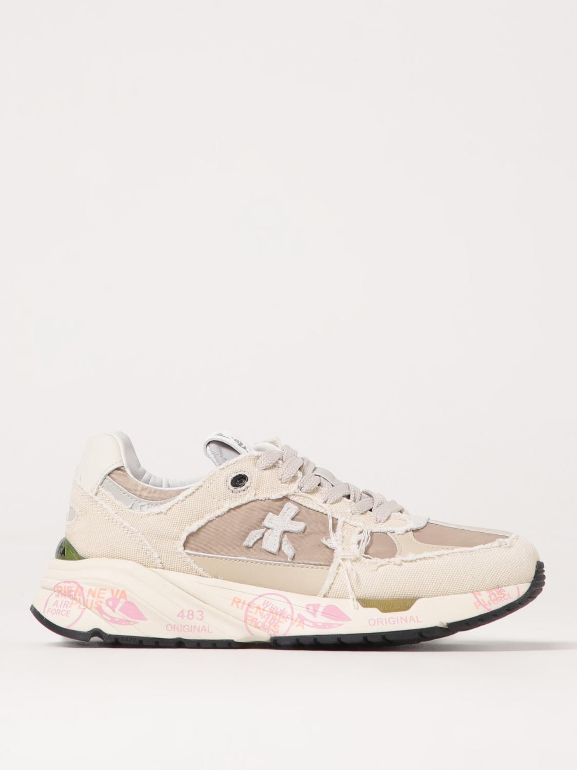 Premiata Mased 7397 Snearkers In Beige