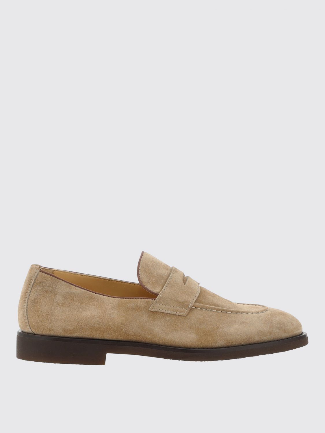 Brunello Cucinelli Loafers  Men Color Beige