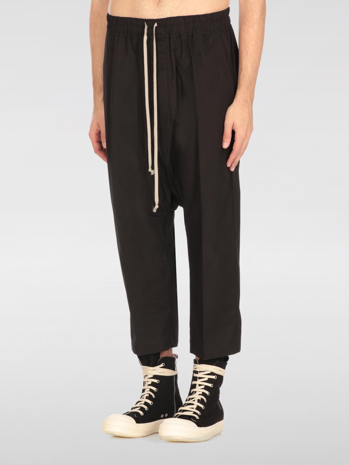 Rick Owens Pants Men Color Black
