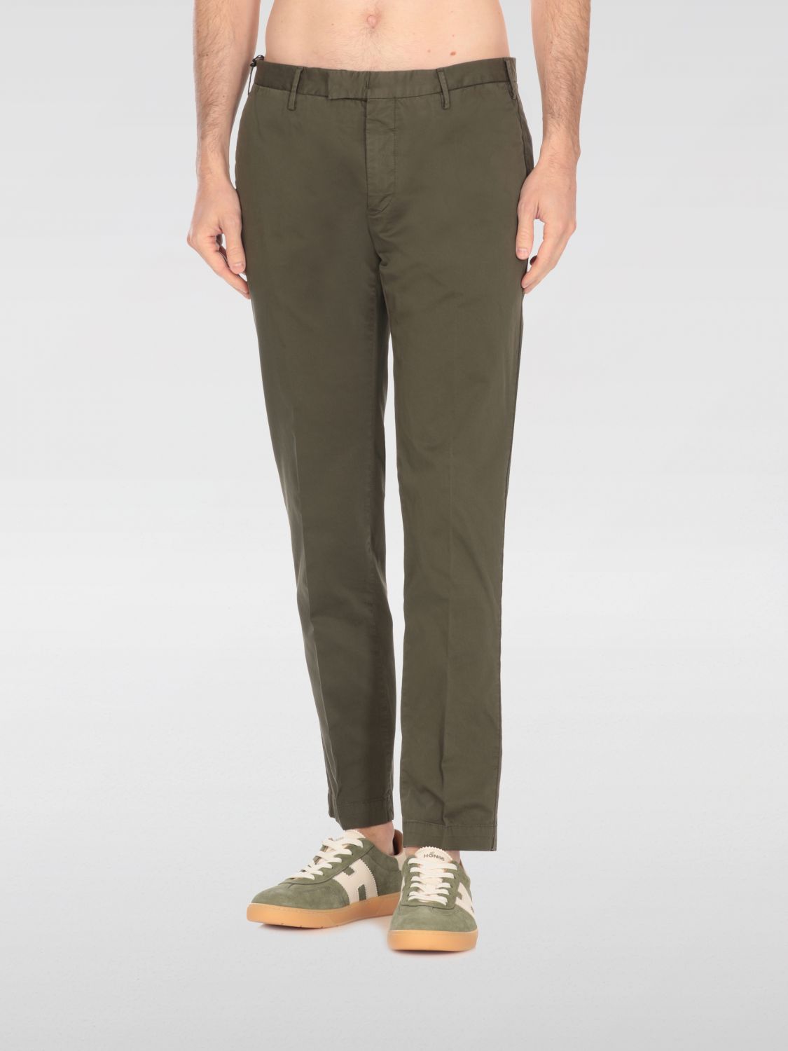Shop Pt Torino Pants Men Color Green