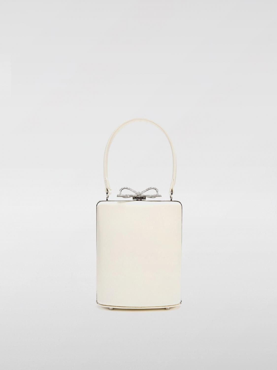 Shop Self-portrait Mini Bag  Woman Color White