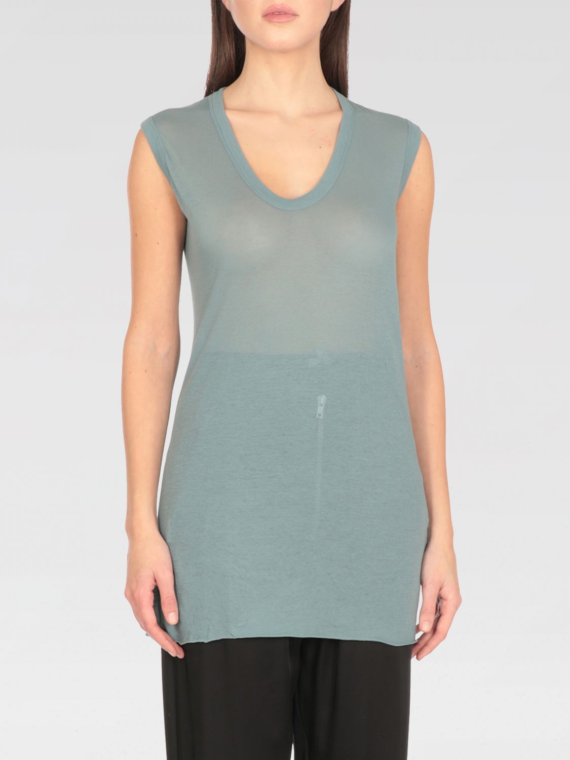 Rick Owens Top  Woman Color Sky Blue