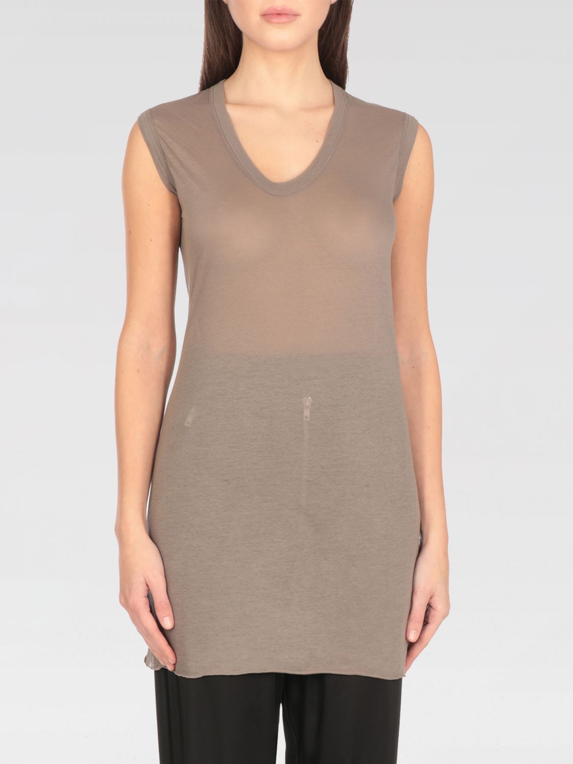 Rick Owens Top  Woman Color Grey