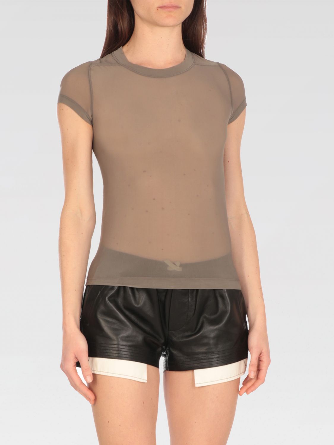 Rick Owens T-shirt  Woman Color Beige