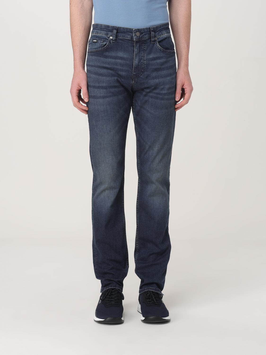 Hugo Boss Jeans Boss Men Color Blue In Blue