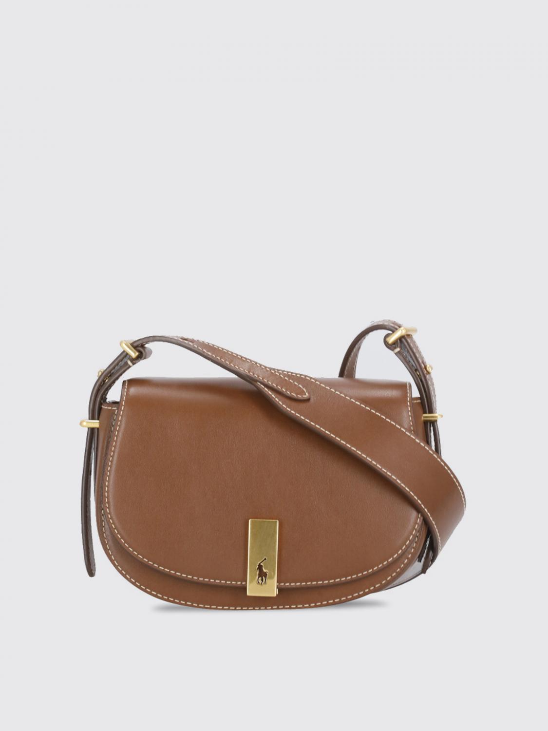 POLO RALPH LAUREN MINI BAG POLO RALPH LAUREN WOMAN COLOR BROWN G76218032