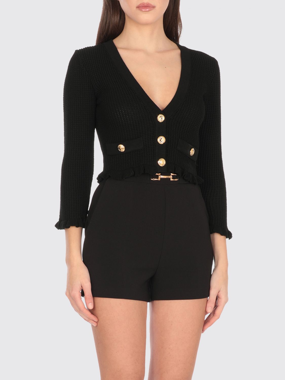 Elisabetta Franchi Sweater  Woman Color Black