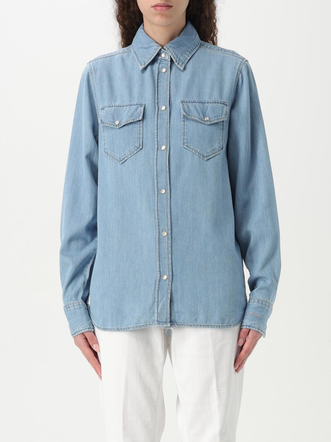 Liu •jo Shirt Liu Jo Woman Color Blue 1 In Blue 1
