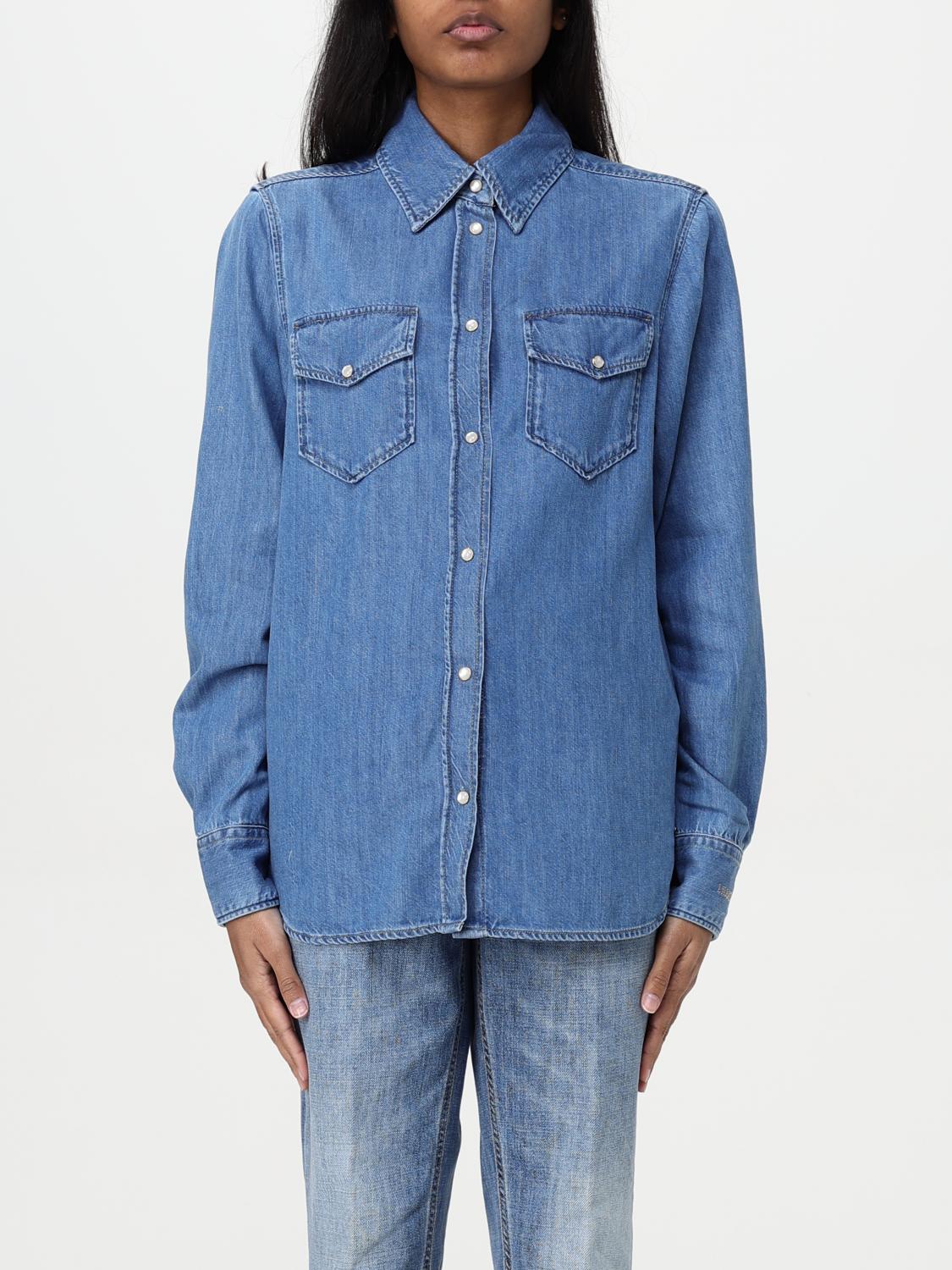 Liu •jo Shirt Liu Jo Woman Color Blue 2 In Blue 2