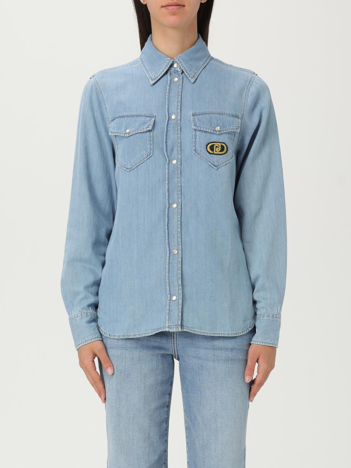 Liu •jo Shirt Liu Jo Woman Color Blue 3