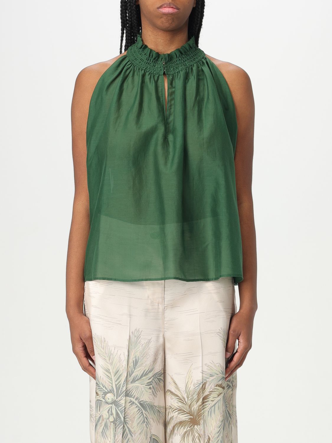 LIU •JO TOP LIU JO WOMAN COLOR APPLE GREEN G76290057