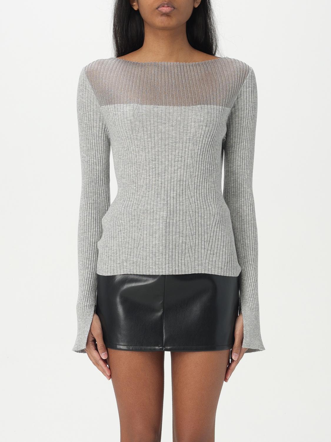 Pinko Cozy And Stylish Sweater In Grey
