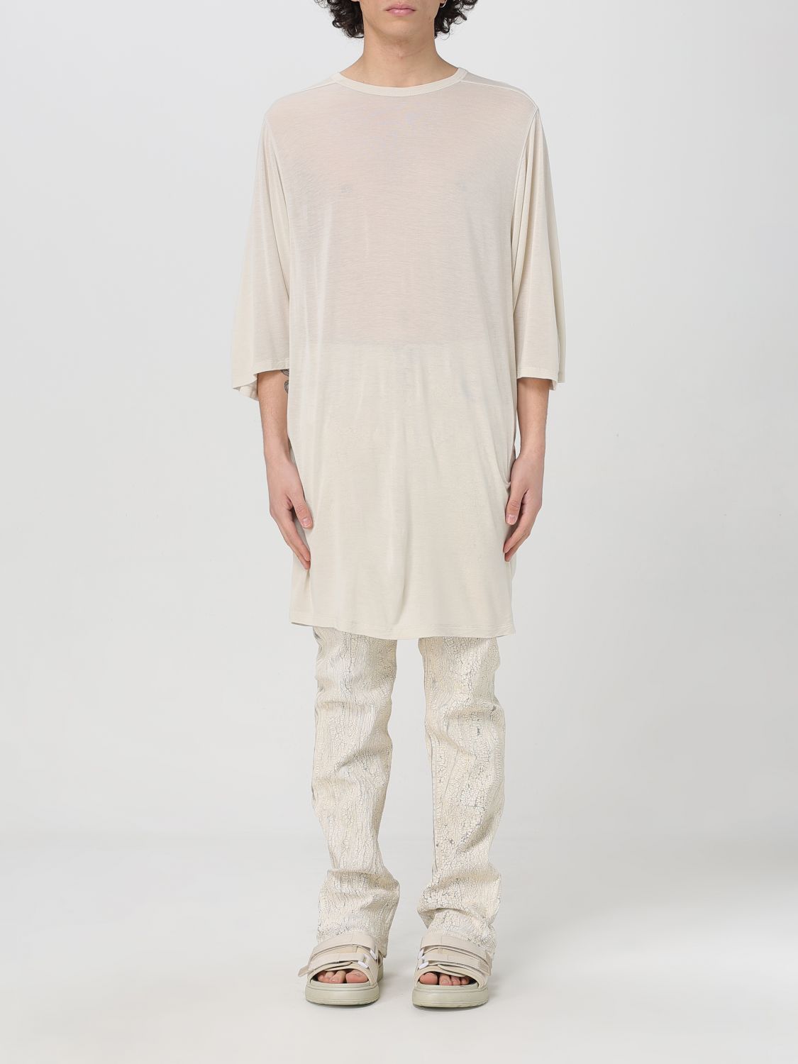 Rick Owens T-shirt  Men Color Green In Green