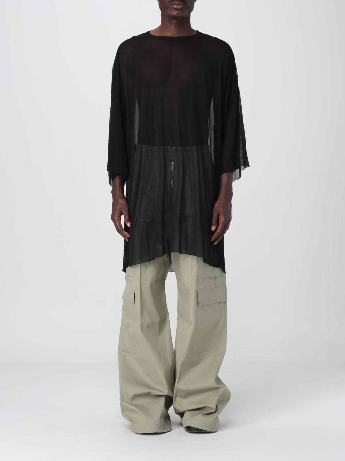 Rick Owens T-shirt  Men Color Black In Black