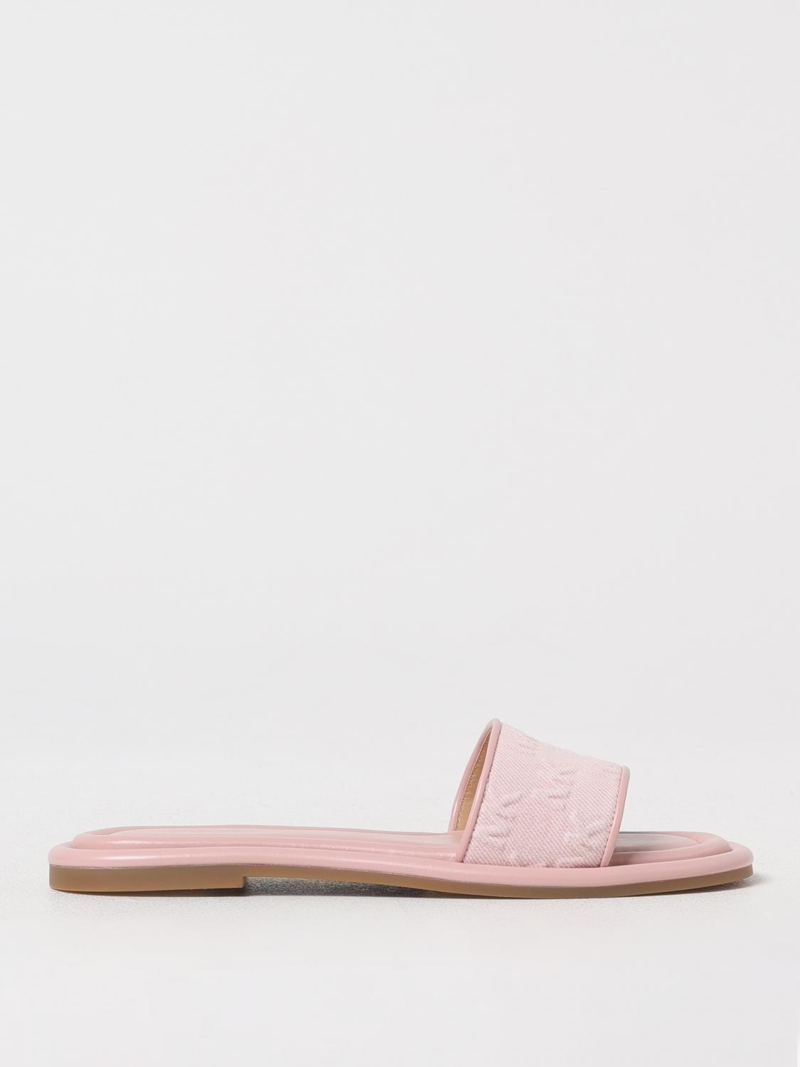 MICHAEL KORS FLAT SANDALS MICHAEL KORS WOMAN COLOR PINK
