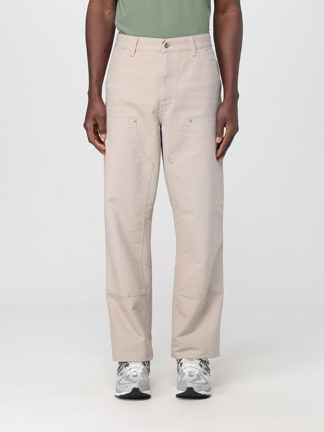 Carhartt Walter Double Knee Tapered Trousers In Beige