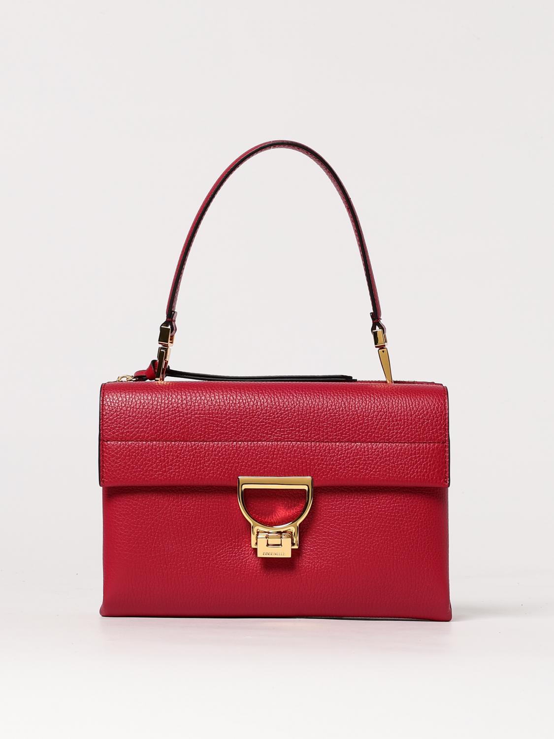 Shoulder Bag COCCINELLE Woman color Red