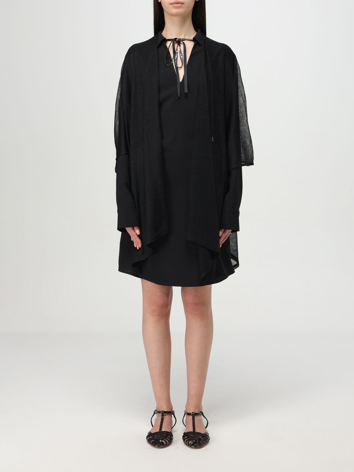 Liu •jo Jacket Liu Jo Woman Color Black In Black