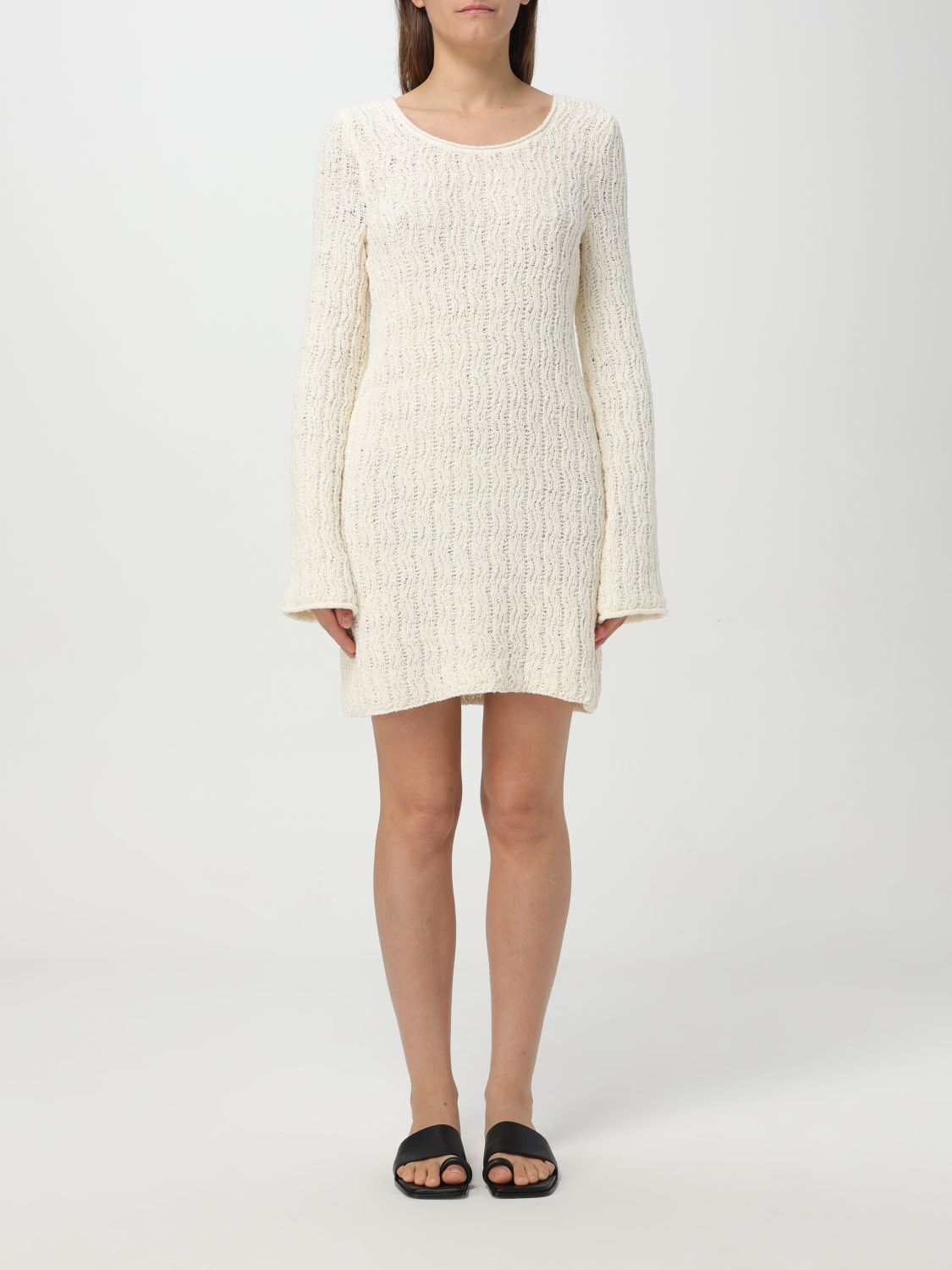 Loulou Studio Dress Lou Lou Studio Woman Color Ivory In Ivory