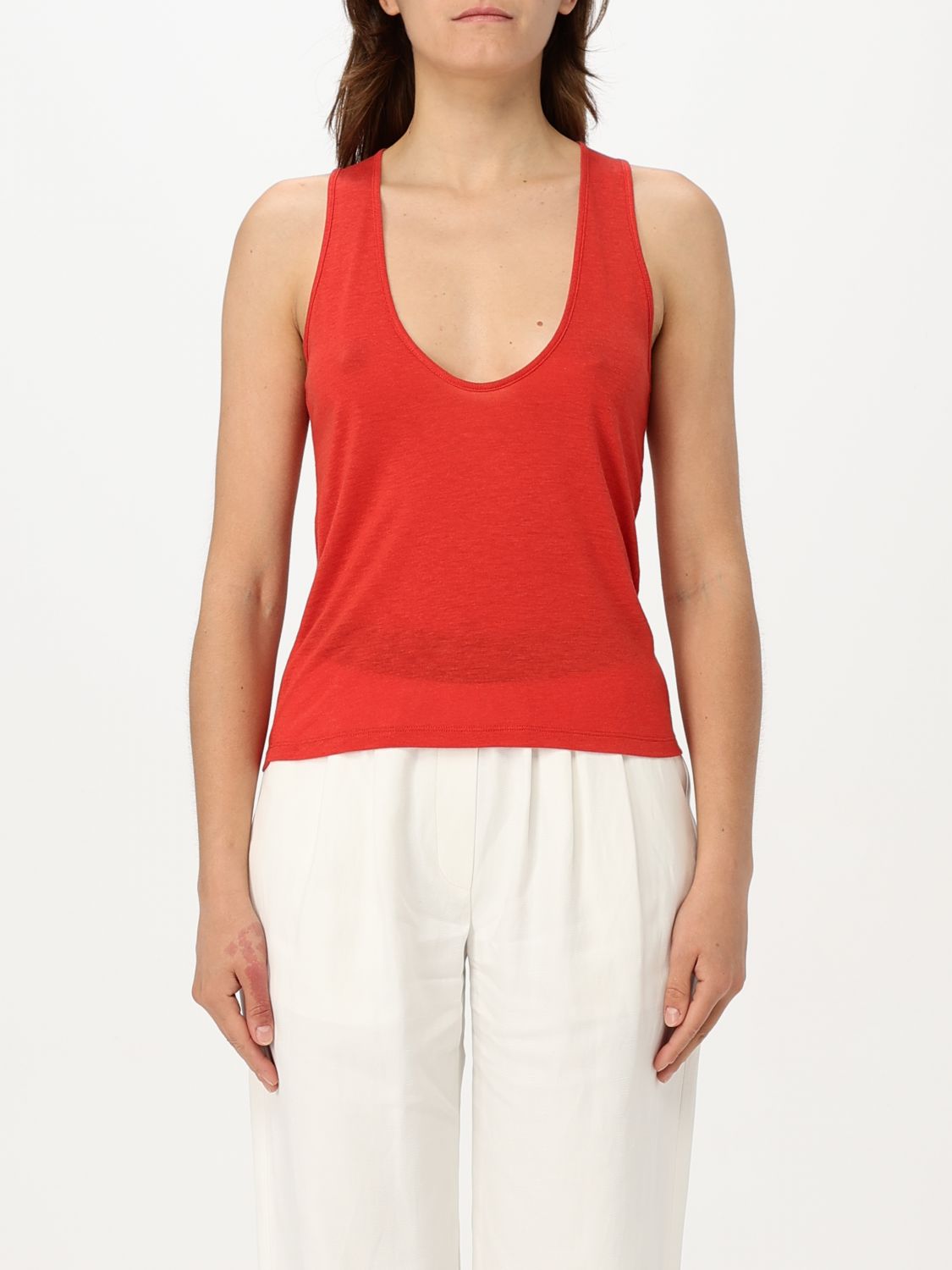 LOULOU STUDIO TOP LOU LOU STUDIO WOMAN COLOR RED G76529014