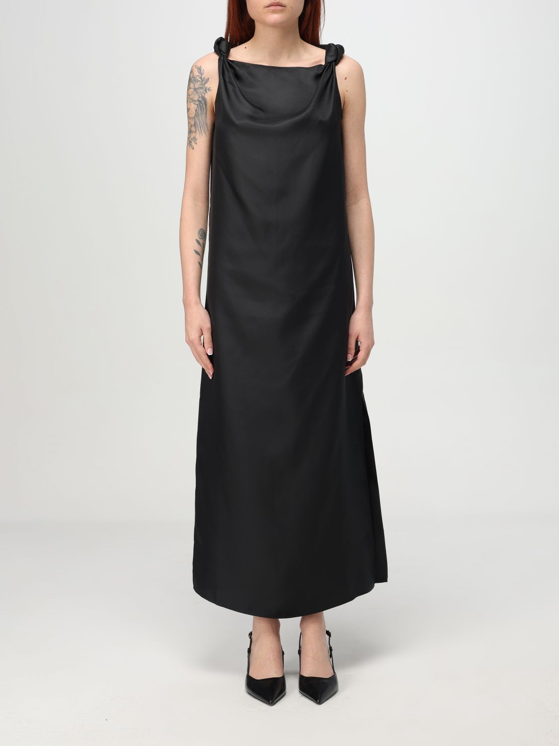 LOULOU STUDIO DRESS LOU LOU STUDIO WOMAN COLOR BLACK G76536002