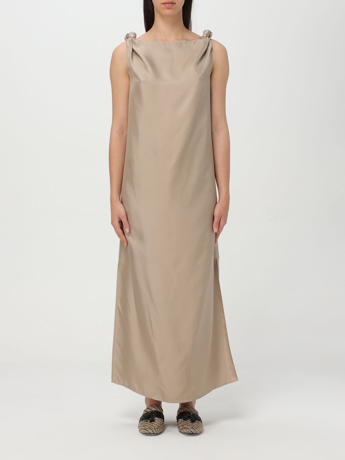 LOULOU STUDIO DRESS LOU LOU STUDIO WOMAN COLOR IVORY G76536044