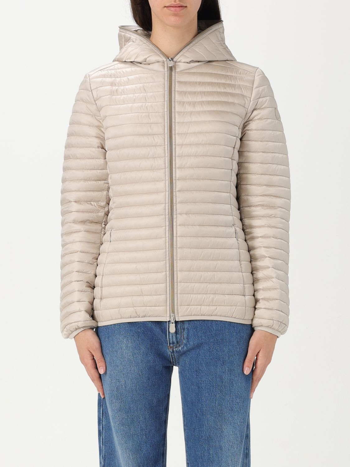 Save The Duck Alexa Giubbotto Con Cappuccio In Beige