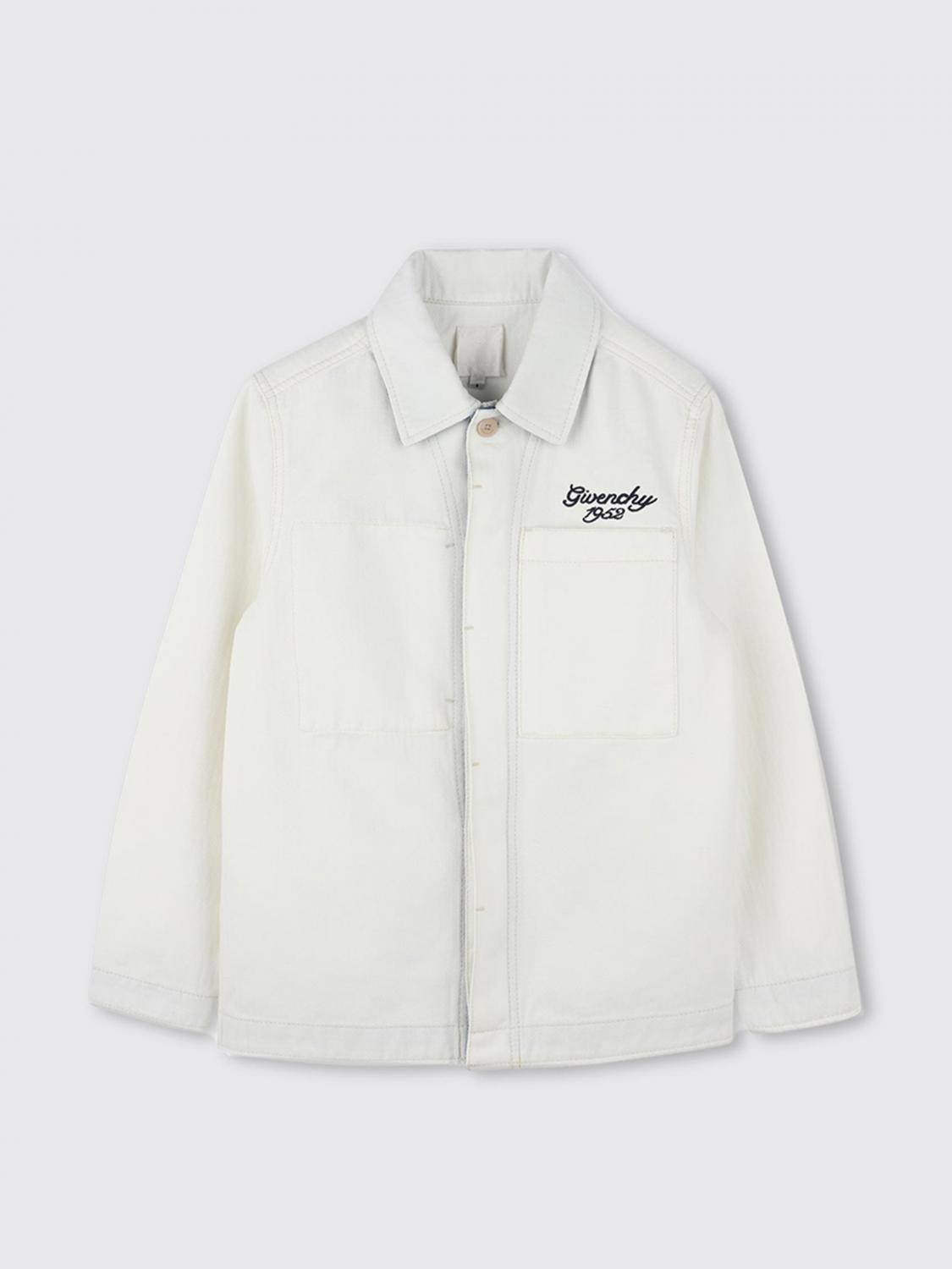 Givenchy Kids Shirt In Braun