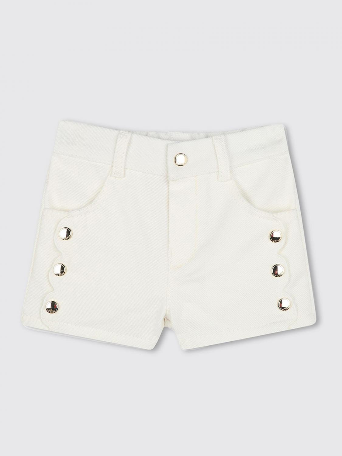Chloé Shorts Kids Color White In Weiss