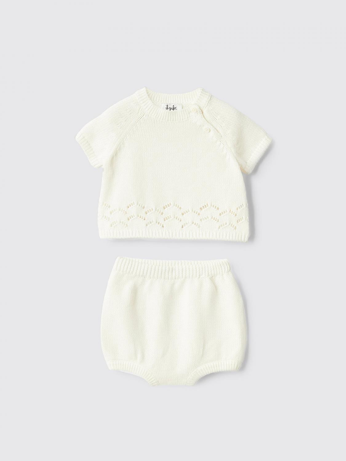 Il Gufo Jumpsuit Kids Color White In Weiss