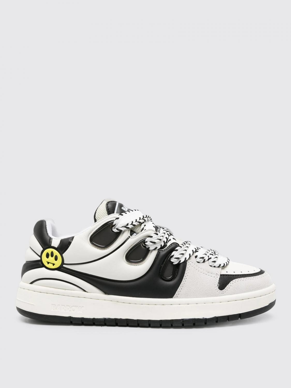 Barrow Olli Off White Black Sneaker In Schwarz