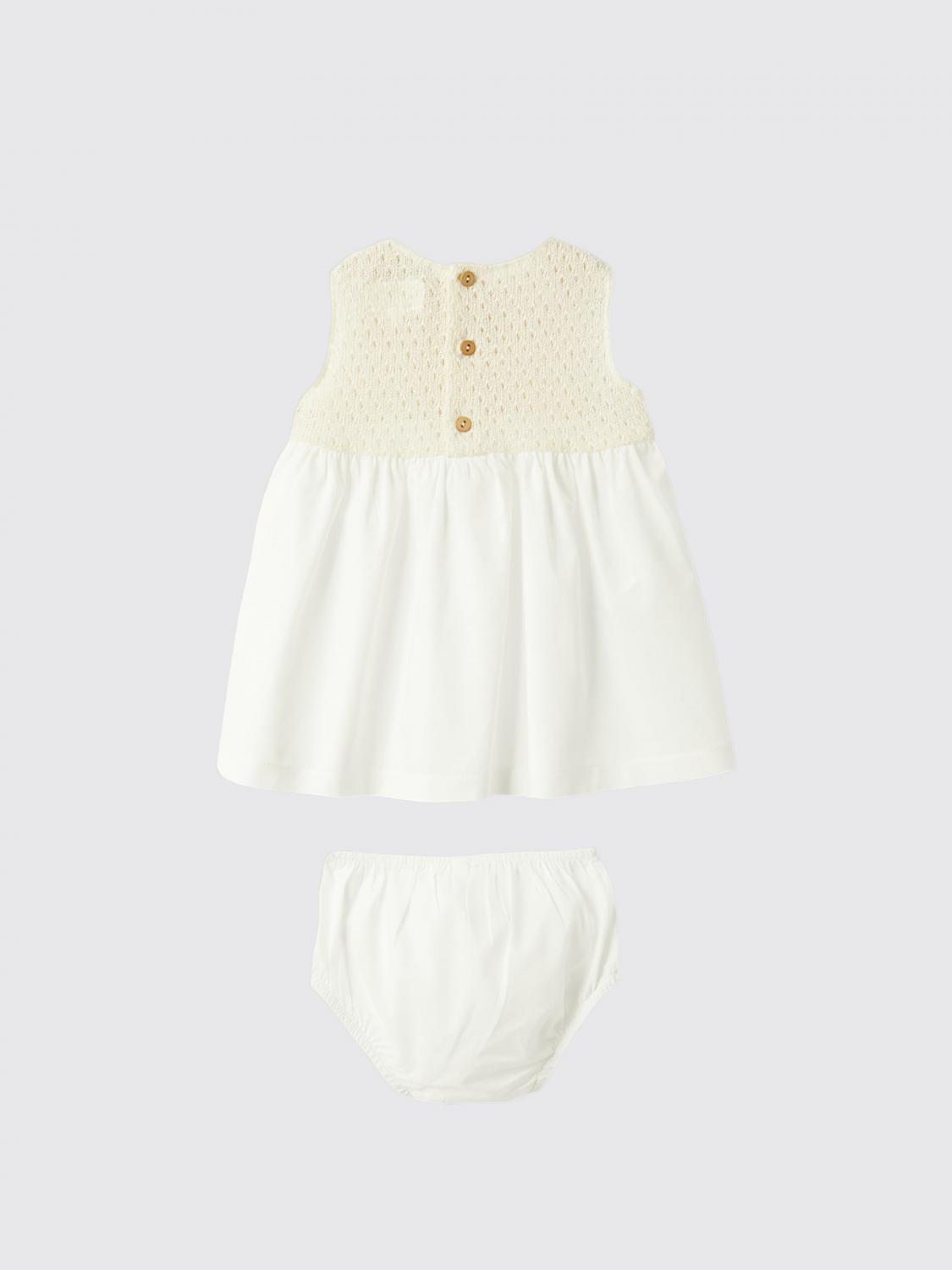 Teddy & Minou Jumpsuit Kids Color White In Weiss