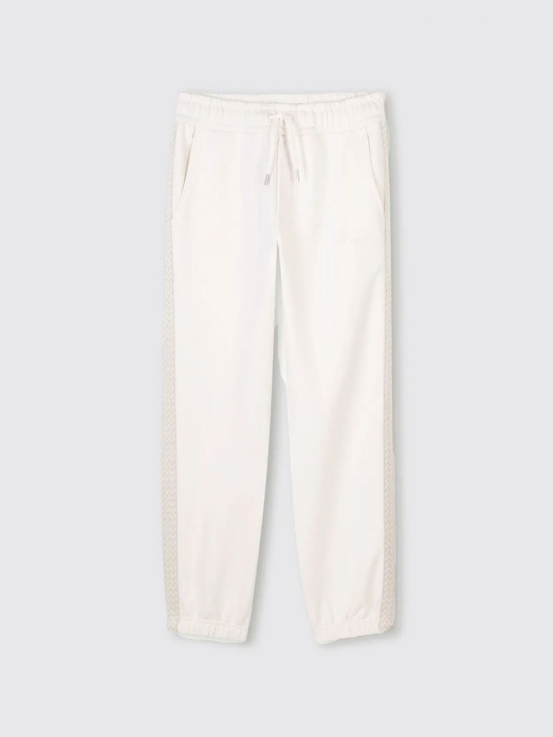 Lanvin Pants Kids Color Yellow Cream