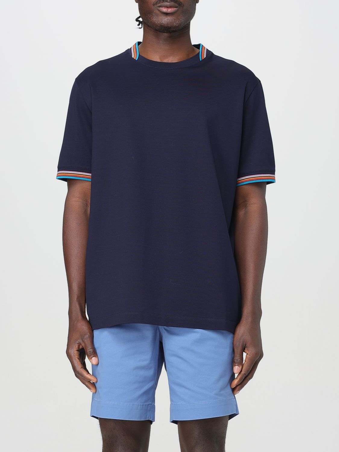 PAUL SMITH T-SHIRT PAUL SMITH MEN COLOR BLUE G76784009
