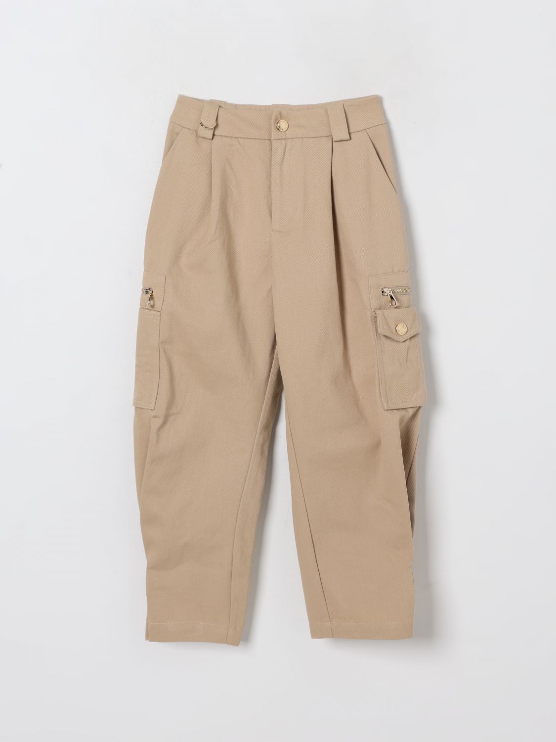 CHLOÉ PANTS CHLOÉ KIDS COLOR BEIGE G76799022