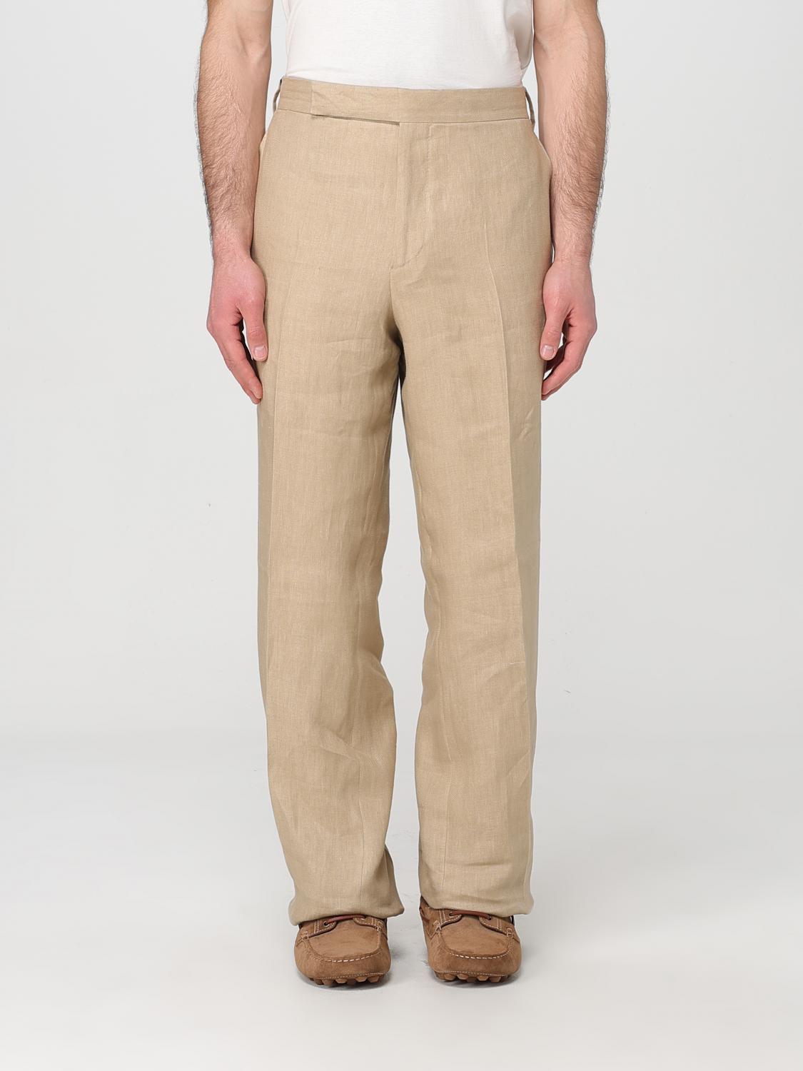 Lardini Pants Men Color Brown In Brown