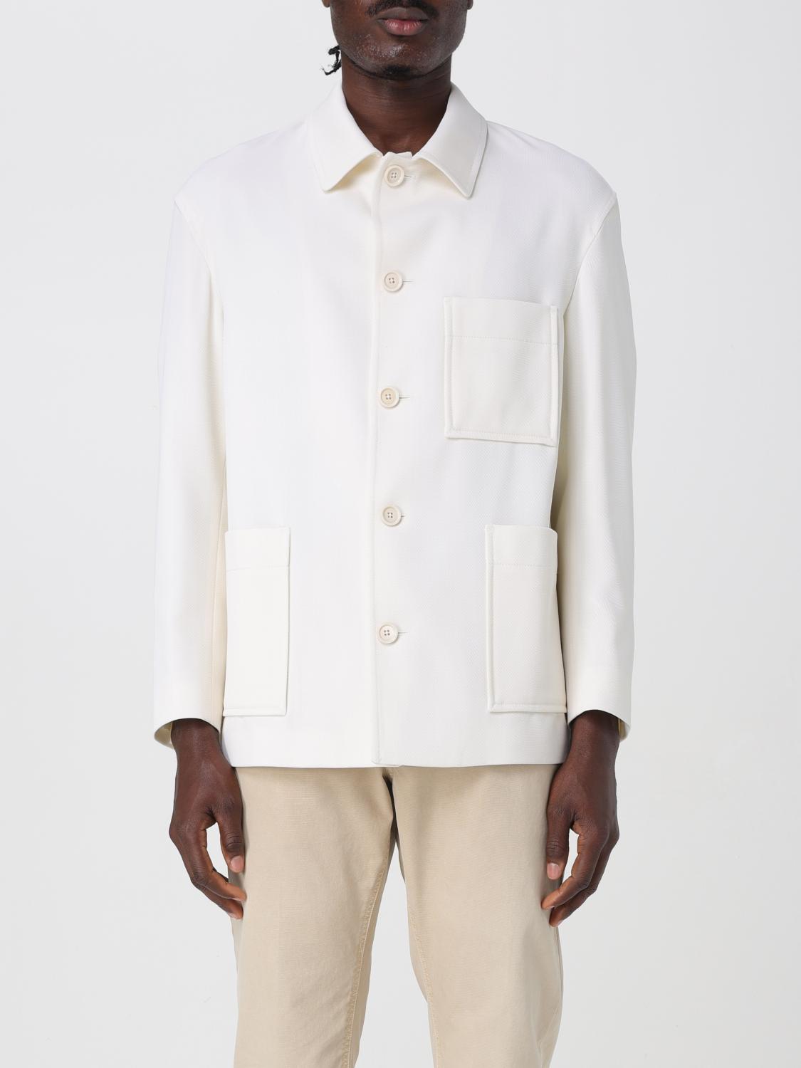 Lardini Shirt Men Color Cream In Cream