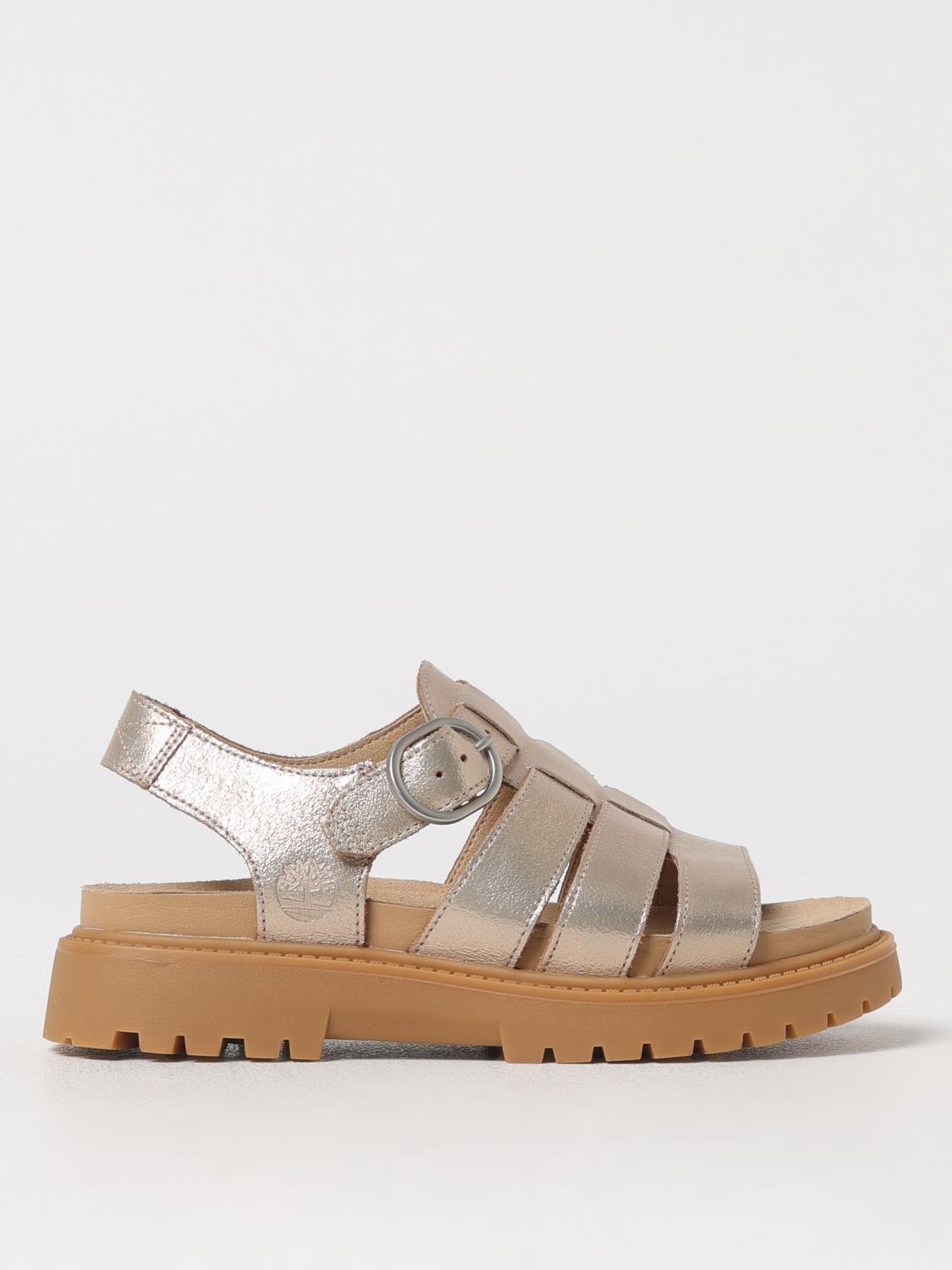 Timberland Fisherman Sandal With Caged Design And Chunky Sole In Animal Print