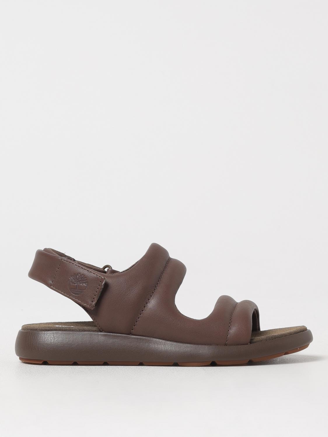 Timberland Flache Sandalen  Damen Farbe Braun In Braun