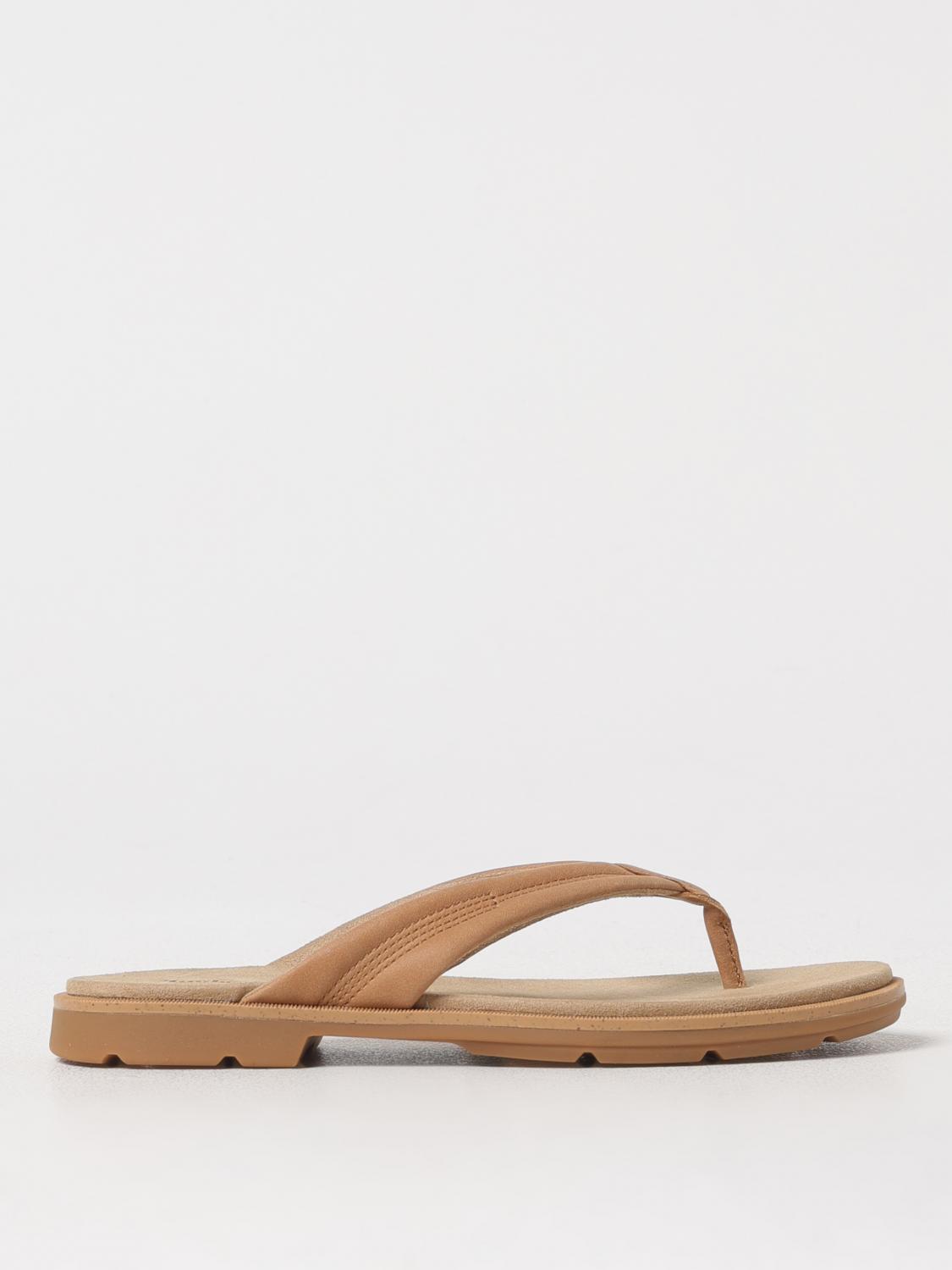 Timberland Calista Bay Flip Flop In Beige